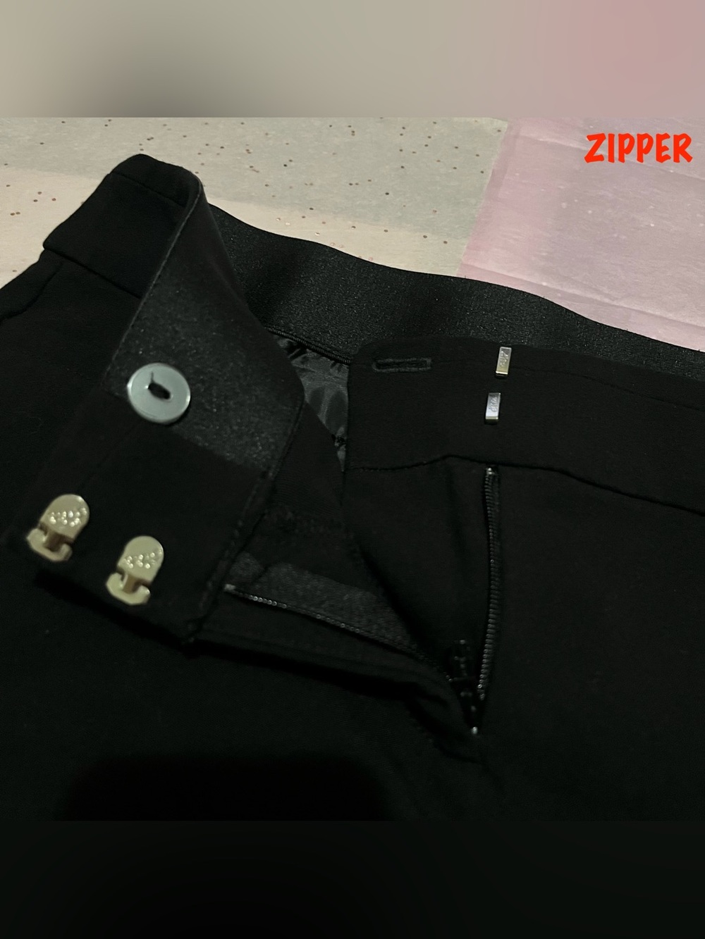 Candie's Black Audrey Bootcut Pants - Picture 4 of 8